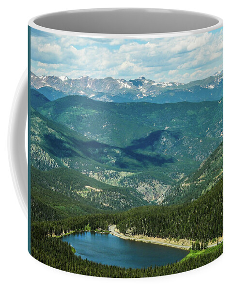 Echo Lake Coffee Mug featuring the photograph Echo Lake by Dawn Key