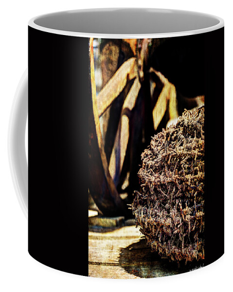 Barb Wire Coffee Mug featuring the photograph Echoes of the Great War - Barb Wire by Weston Westmoreland