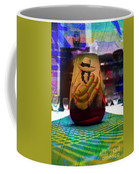 Vase Coffee Mug featuring the photograph Ecuadorian Vase Art by Al Bourassa