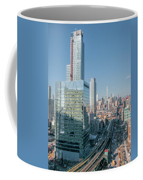 Ed Koch Coffee Mug featuring the photograph Ed Koch Queensboro Bridge by S Paul Sahm