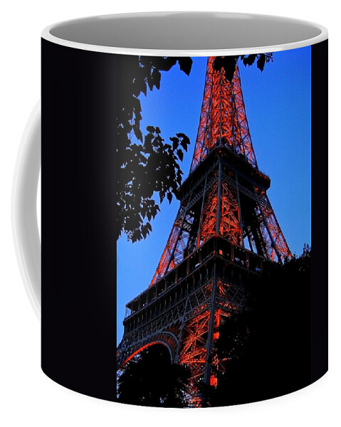 Europe Coffee Mug featuring the photograph Eiffel Tower by Juergen Weiss