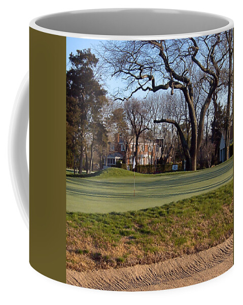 Golf Coffee Mug featuring the photograph Eighteenth by Newwwman