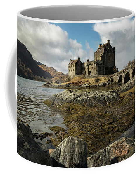 Eilean Donan Castle Coffee Mug featuring the photograph Eilean Donan Castle by Holly Ross