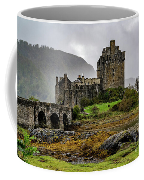 Eilean Donan Castle Coffee Mug featuring the photograph Eilean Donan Castle by Sue Karski