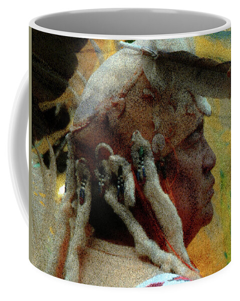 Indigenous People Coffee Mug featuring the photograph Elder by Ed Hall