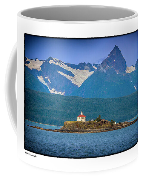Lighthouse Coffee Mug featuring the photograph Eldred Rock Light by R Thomas Berner