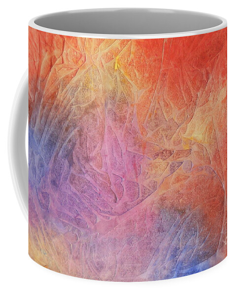 Color Coffee Mug featuring the painting Eleyna's Forest by Jackie Mueller-Jones