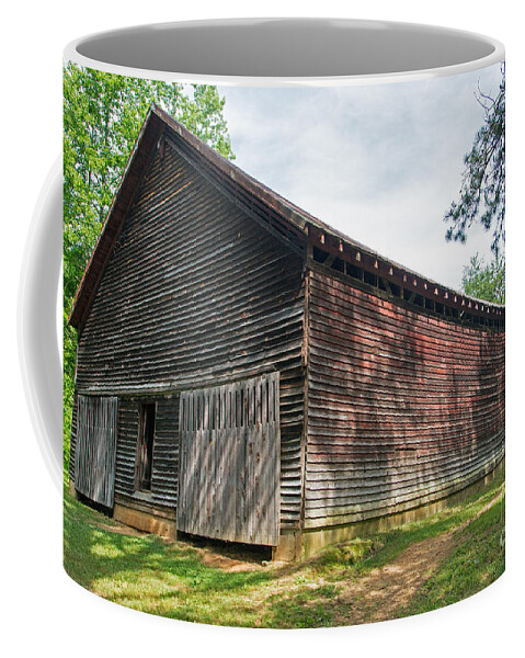 Cades Cove Coffee Mug featuring the photograph Elijah Oliver place by Fred Stearns