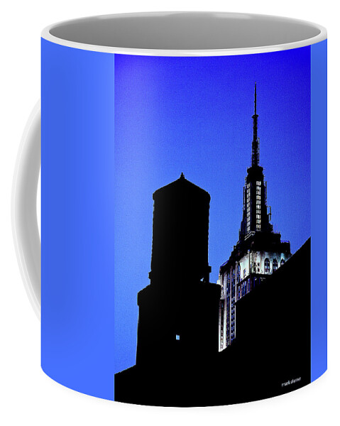  Coffee Mug featuring the photograph Empire State Building by Mark Alesse