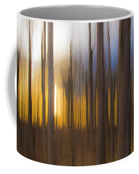 Trees Coffee Mug featuring the photograph Enchanted forest by Karen Smale