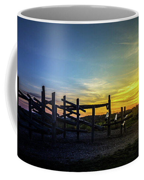 Play Coffee Mug featuring the photograph End of Play by Nick Bywater