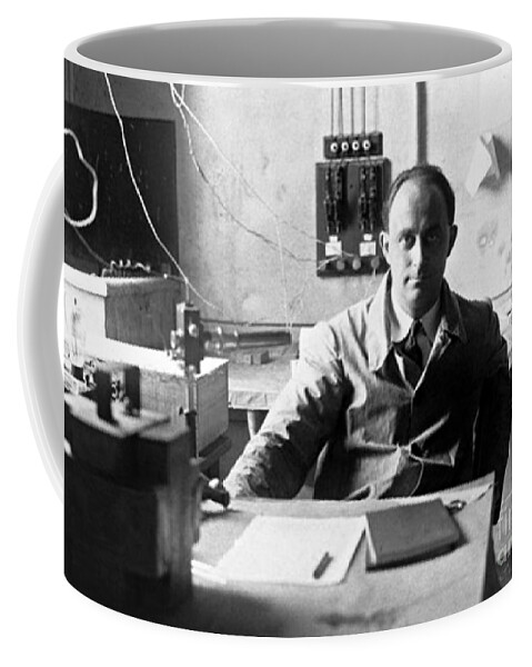 Science Coffee Mug featuring the photograph Enrico Fermi, Italian-american Physicist by Science Source
