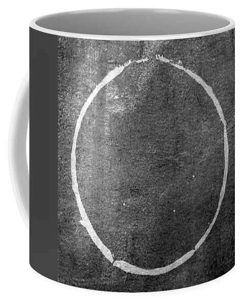 Black Coffee Mug featuring the digital art Enso 2017-22 by Julie Niemela