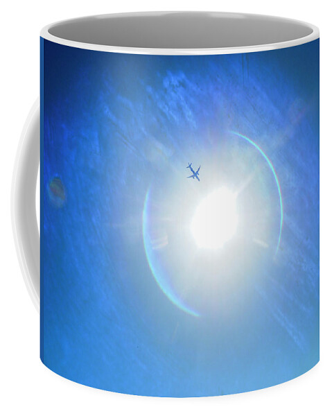 Rebecca Dru Coffee Mug featuring the photograph Entering the Solar Dimension by Rebecca Dru