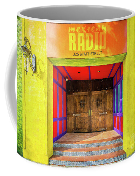 New York State Coffee Mug featuring the photograph Psychedelic Entrance by Neil Shapiro