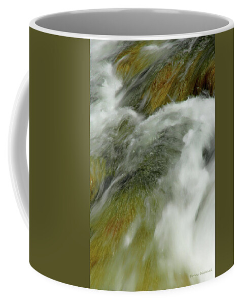 Water Coffee Mug featuring the photograph Enveloping Softness by Donna Blackhall