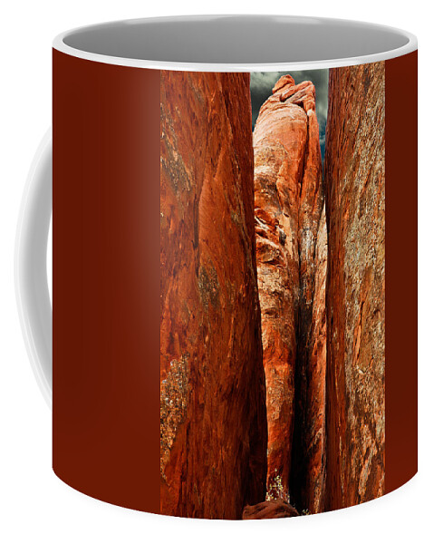 Landscape Coffee Mug featuring the photograph Erotic Rock by Harry Spitz