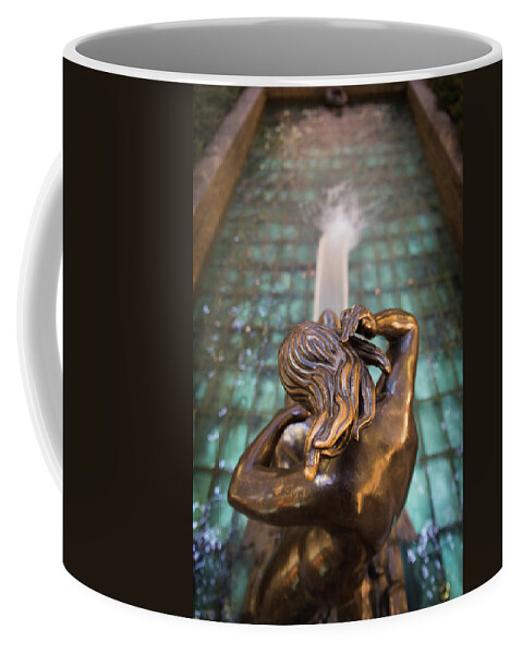 Art Coffee Mug featuring the photograph Even Statutes Spit by Lora Lee Chapman
