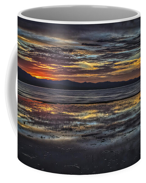 Lake Tahoe Coffee Mug featuring the photograph Evening Colors by Mitch Shindelbower