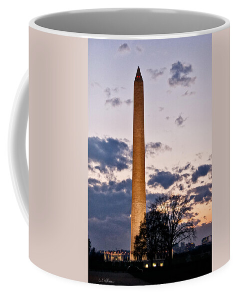 Monument Coffee Mug featuring the photograph Evening Inspiration by Christopher Holmes
