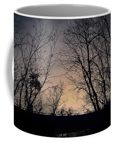 Dusk Coffee Mug featuring the photograph Evening Overpass by Earl Telfair