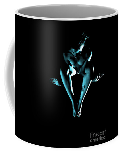 Artistic Coffee Mug featuring the photograph Evil is coming by Robert WK Clark