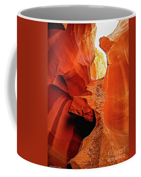 Mona Stut Coffee Mug featuring the photograph Exit In Sandstones by Mona Stut