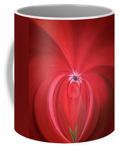 Flower Coffee Mug featuring the photograph Explosion by Usha Peddamatham