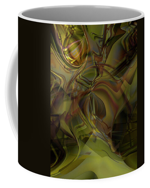 Mighty Sight Studio Coffee Mug featuring the digital art Extraterium by Steve Sperry
