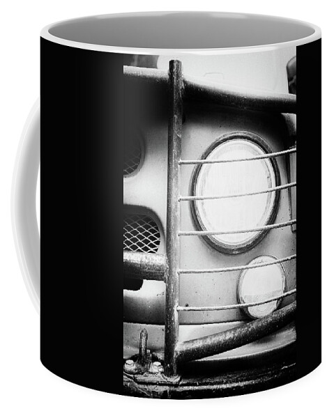 Jeep Coffee Mug featuring the photograph Eye Eye Comrade Lamp by John Williams