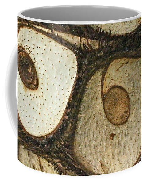 Abstract Coffee Mug featuring the photograph Eye Spy by Carol Senske