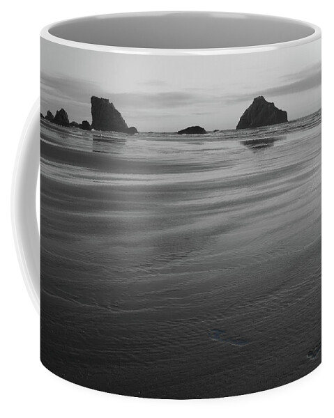Face Rock Footsteps Coffee Mug featuring the photograph Face Rock Footsteps by Dylan Punke