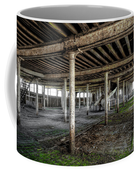 Abandoned Coffee Mug featuring the photograph Factory Room by Svetlana Sewell