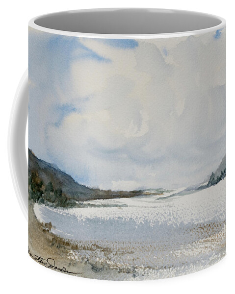 Afternoon Coffee Mug featuring the painting Fair Weather or Foul? by Dorothy Darden
