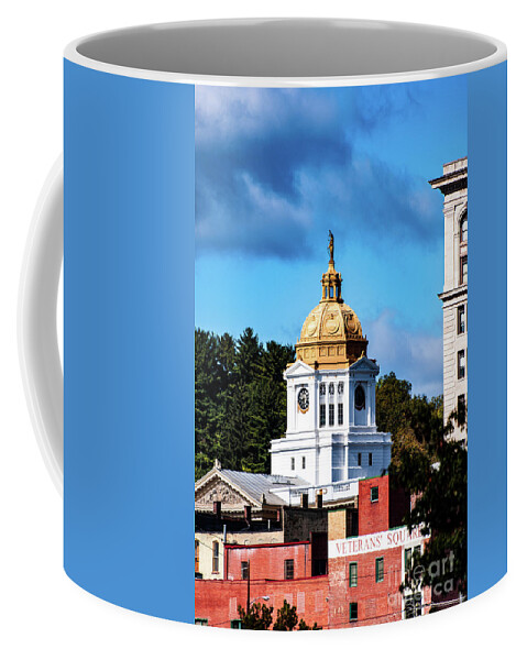 Fairmont Coffee Mug featuring the photograph Fairmont Court House #2 by Kevin Gladwell