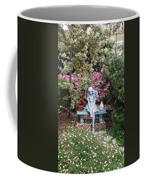 Fairy Garden Coffee Mug featuring the photograph Fairy Garden by Colleen Cornelius