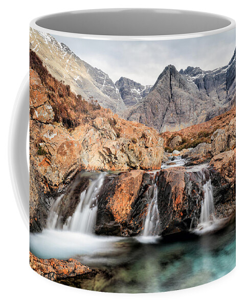 Fairy Pools Coffee Mug featuring the photograph Fairy Pools by Grant Glendinning