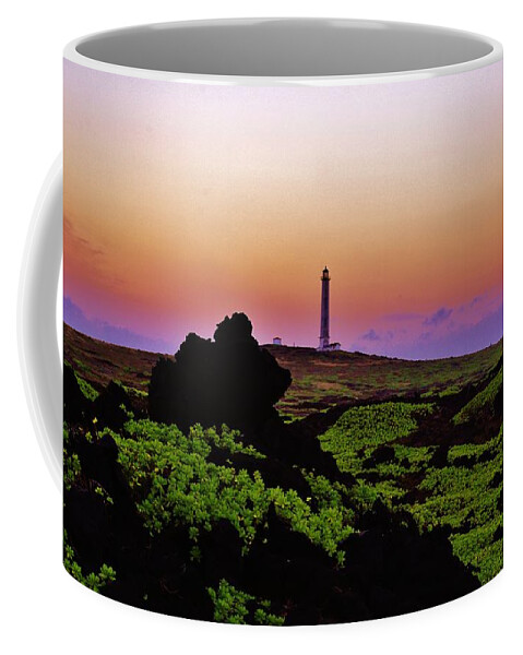 Molokai Light Coffee Mug featuring the photograph Fairy Tale Lighthouse by Craig Wood