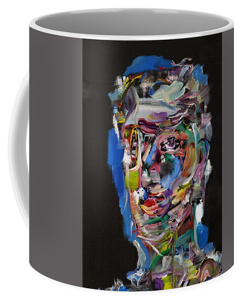 Man Coffee Mug featuring the painting Faith Of Our Fathers by Fabrizio Cassetta