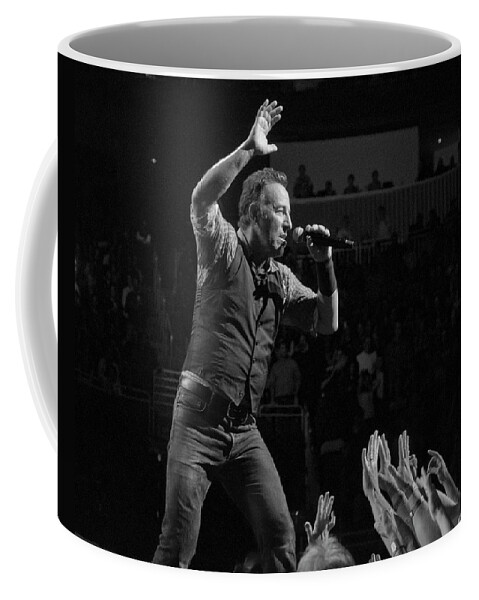 Springsteen Coffee Mug featuring the photograph Faith Will Be Rewarded by Jeff Ross