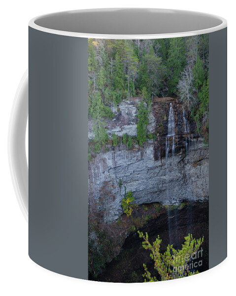 Water Falls Coffee Mug featuring the photograph Fall Creek Falls, Tennessee by Donna Brown