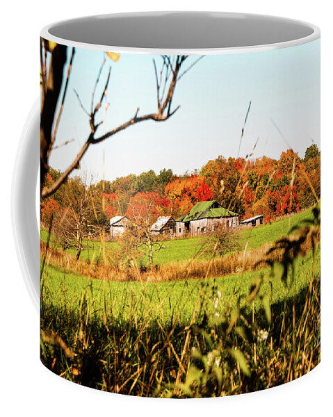 Autumn Coffee Mug featuring the photograph Fall Farm #6 by Kevin Gladwell