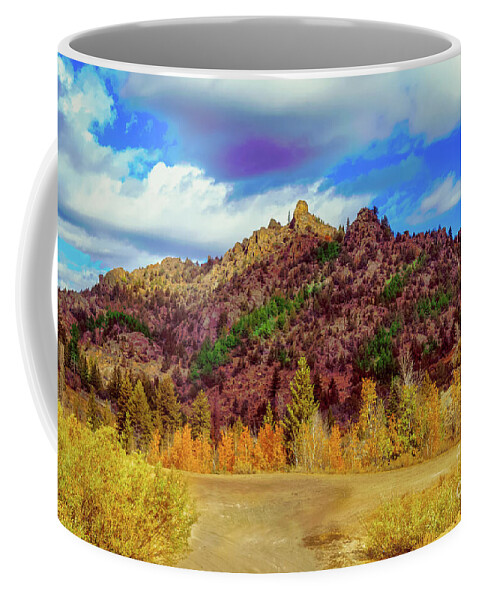 Desert Coffee Mug featuring the photograph Fall In The Oregon Owyhee Canyonlands by Robert Bales