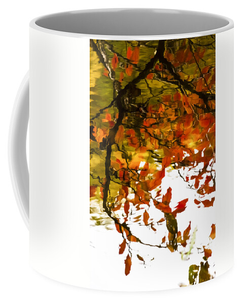 Fall Reflections Coffee Mug featuring the photograph Fall Reflections by Tracy Winter