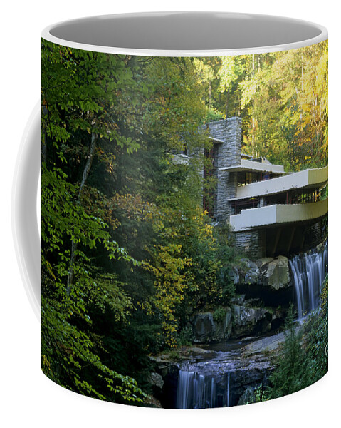 Fallingwater Coffee Mug featuring the photograph Fallingwater by Bill Bachmann
