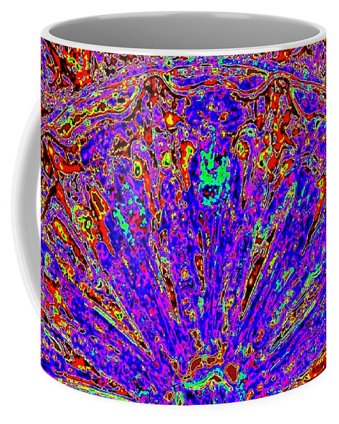 Abstract Coffee Mug featuring the digital art Fandango by Will Borden