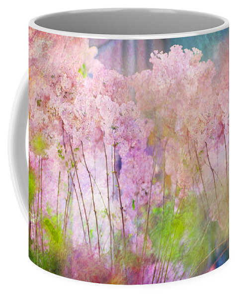 Garden Coffee Mug featuring the photograph Fantasy Garden of Spring by Jenny Rainbow