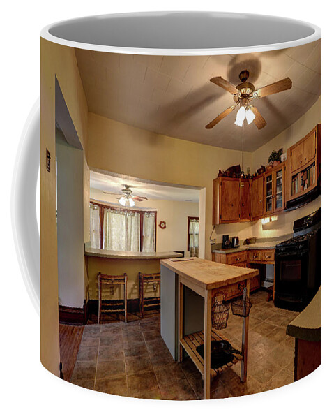 Kitchen Coffee Mug featuring the photograph Farm Kitchen by Jeff Kurtz