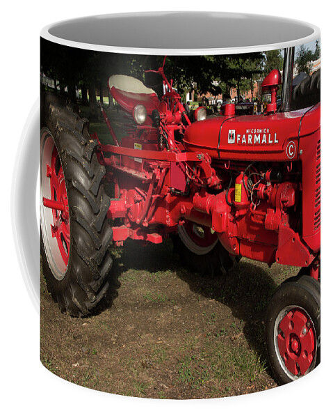 Tractor Coffee Mug featuring the photograph Farmall C by Mike Eingle