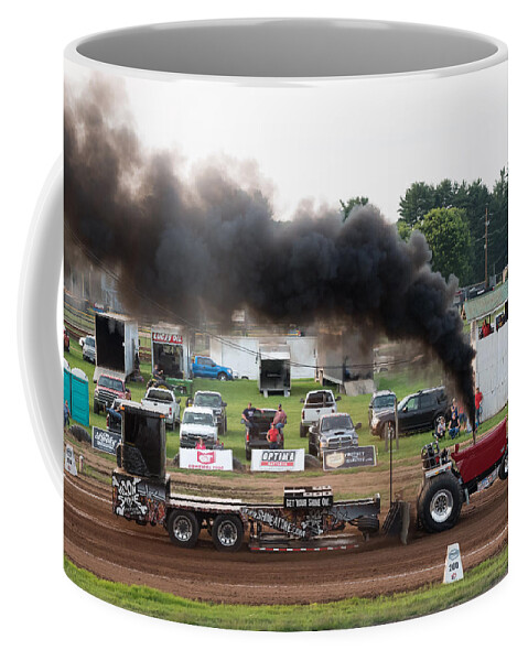 Farmall Tractor Coffee Mug featuring the photograph Farmall Tractor Pull by Holden The Moment